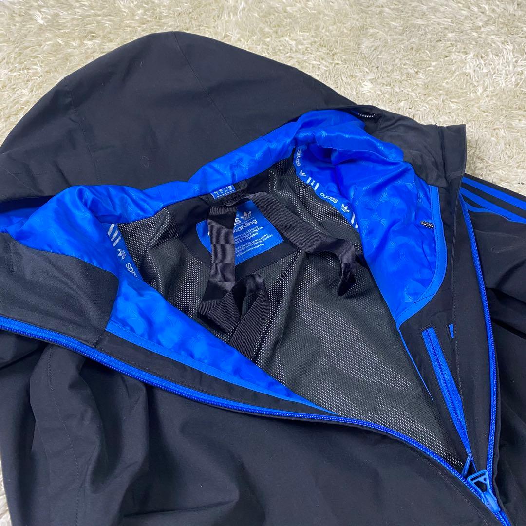 希少 adidas スノーボードウェア ファイヤーバード つなぎ ブラック M