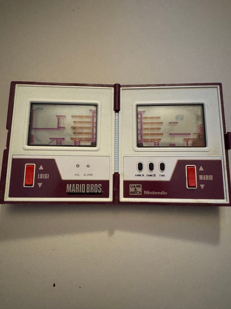 希少！！Nintendo ゲームウォッチ マリオブラザーズ ジャンク 動作