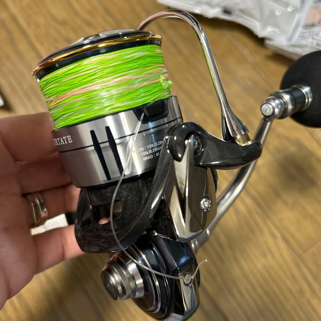 未使用Daiwa スピニングリール ブラック/シルバー/グリーン 未使用