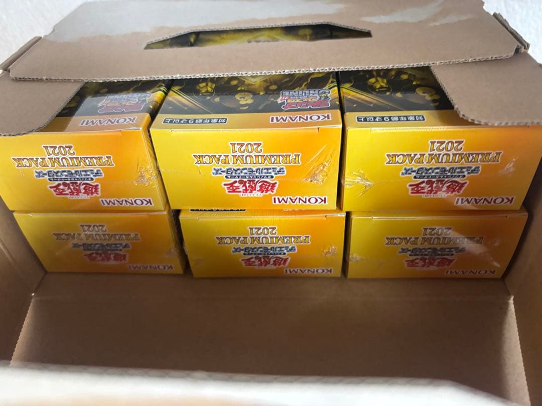 遊戯王OCG レアリティコレクション プレミアムパック2021 6box