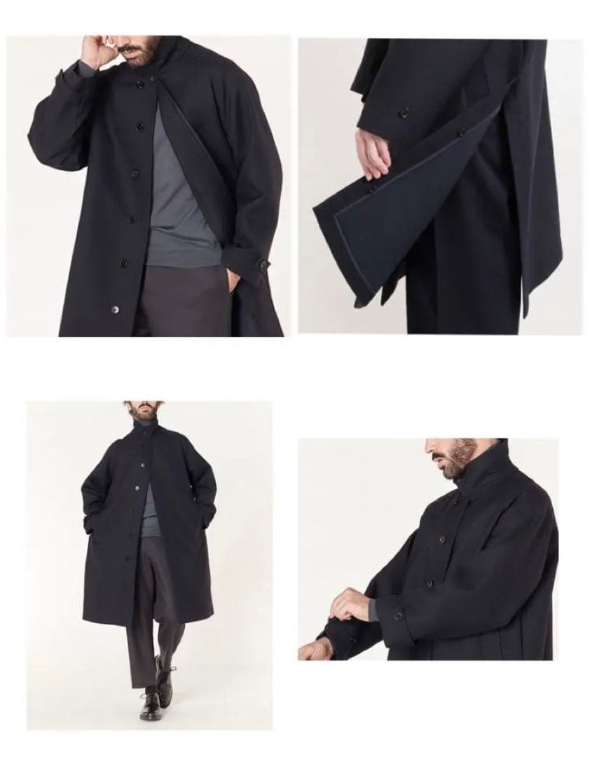 美品 JOHN SMEDLEY （ジョンスメドレー）バルマカーンコート - メルカリ