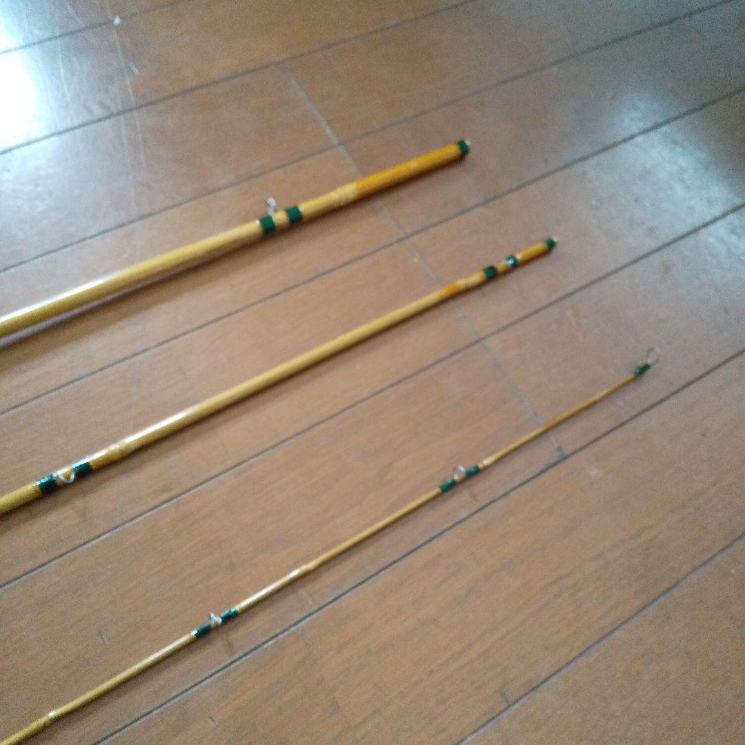 ゆーけす様専用] 丸竹フライロッド 8フィート 3pc #4/5
