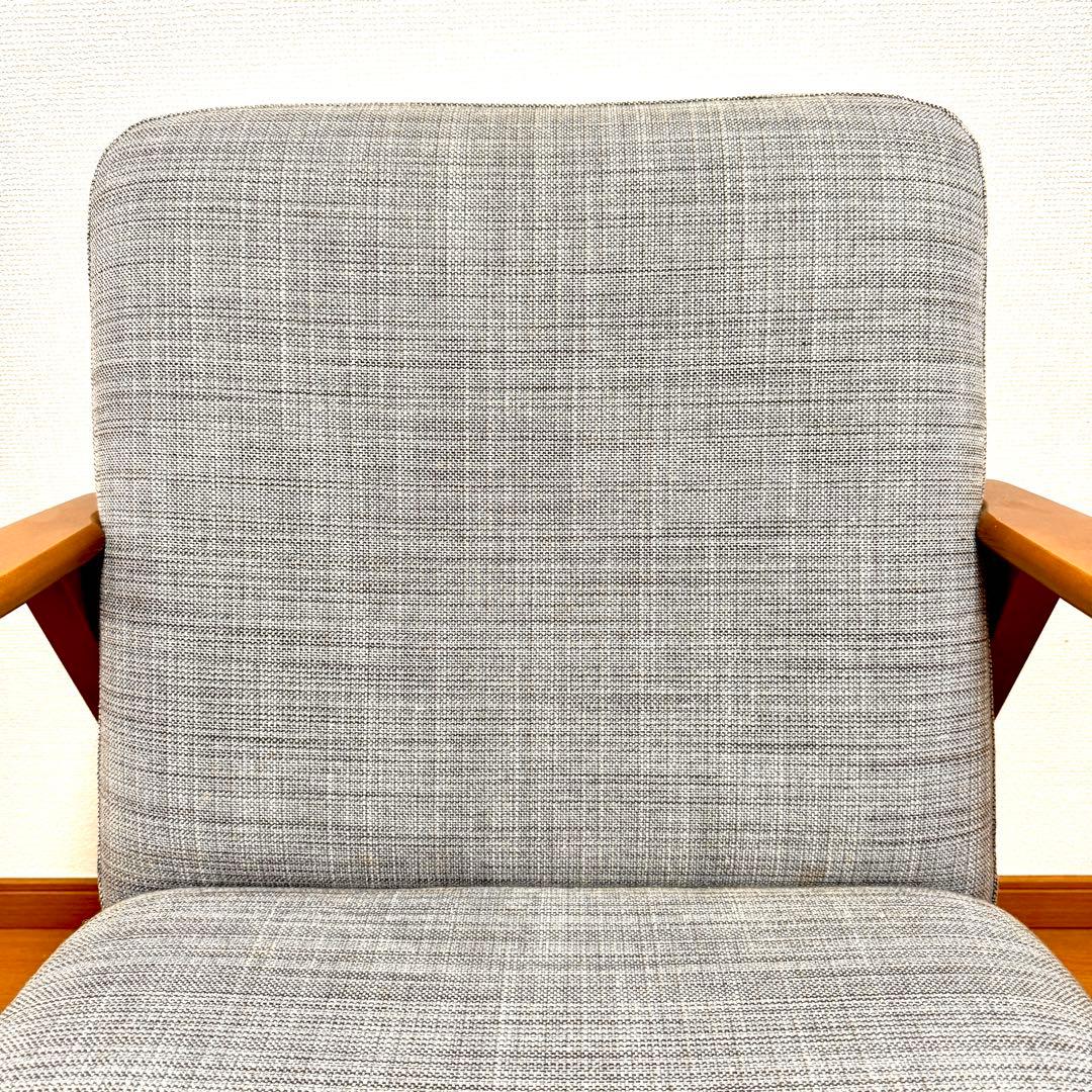 送料込み】IKEA EKENÄSET エーケネーセット 1人掛けソファ グレー