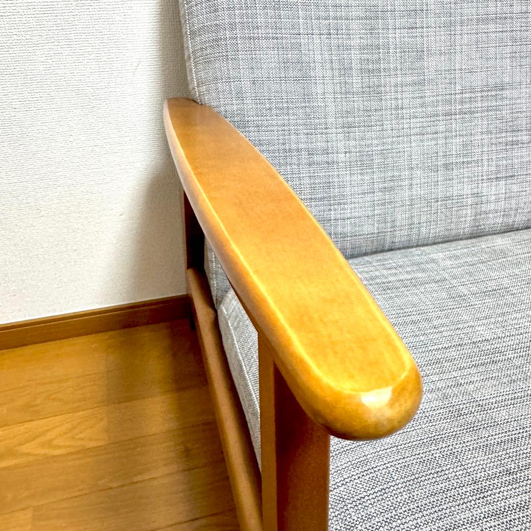 送料込み】IKEA EKENÄSET エーケネーセット 1人掛けソファ グレー