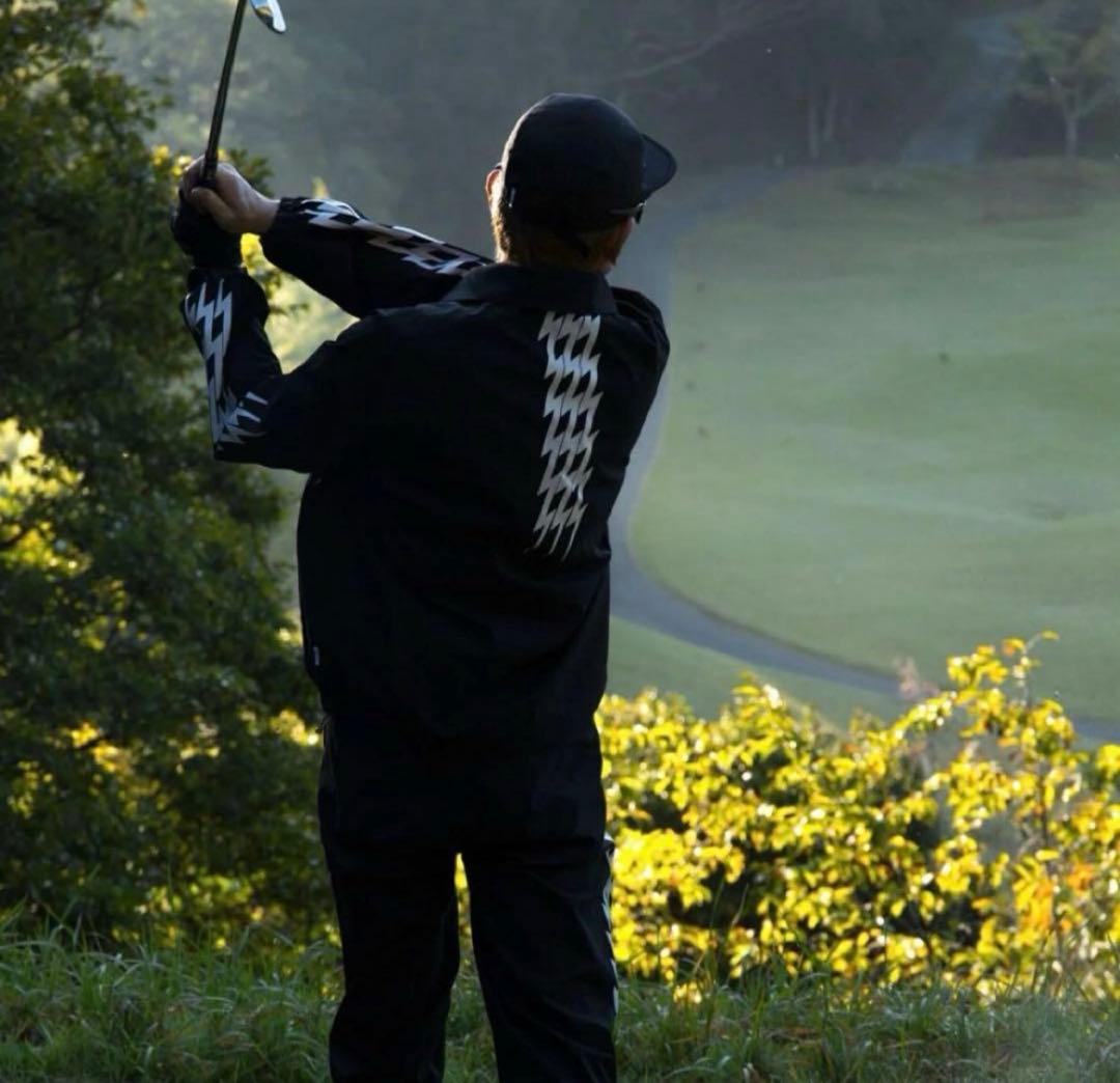 CPH GOLF THUNDER STRIPES ジャケット【BLACK/L】の通販はau PAY