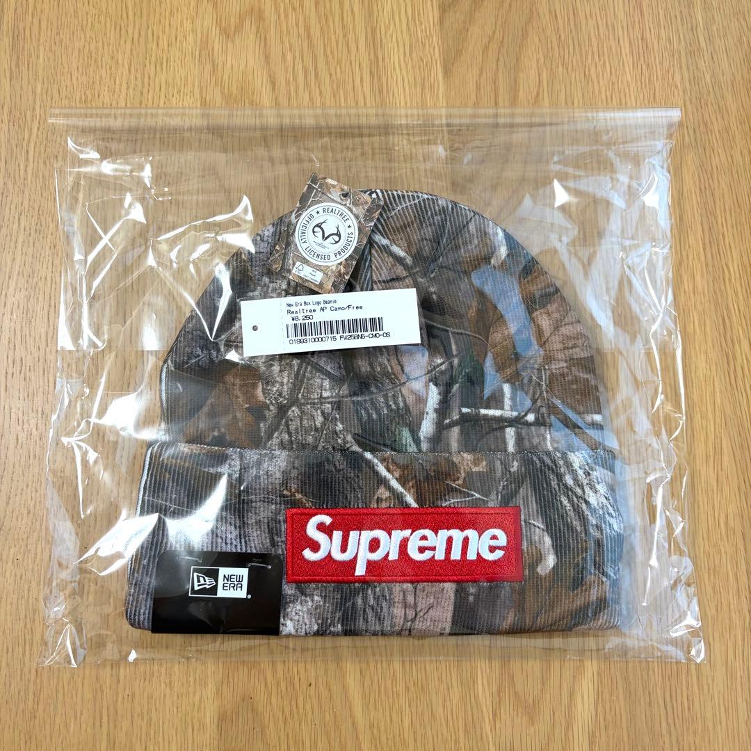 【送料込み】【新品未使用】Supreme ニット帽 カモフラ 2025FW 中古・古着通販】Supreme (シュプリーム) カモフラニット帽 カーキ