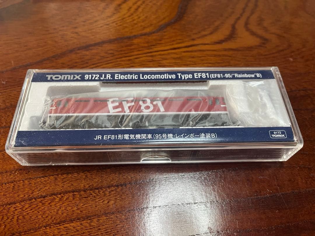 TOMIX 9172 EF81 レインボーB EF81 95号機 レインボー塗装B 入線です。 TOMIX 9172 | NGaugeJP