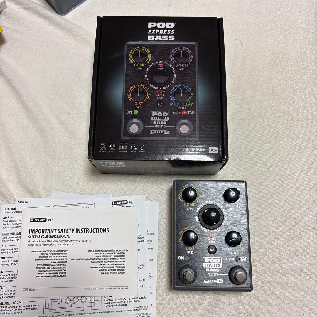 【Warrens】LINE 6 POD EXPRESS BASS Line 6 POD Express Bass | Sweetwater