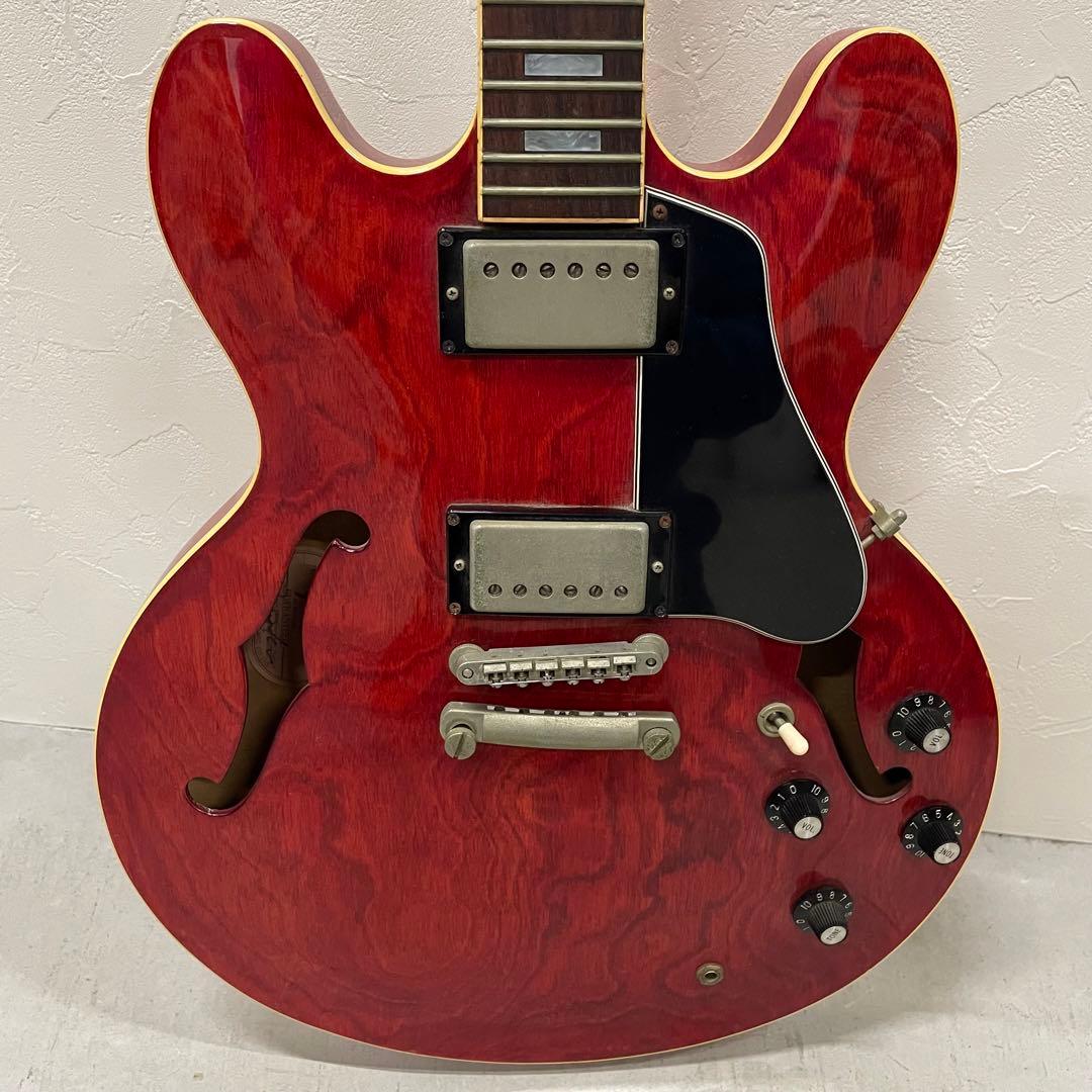 ジャパンヴィンテージ Greco セミアコギター SA-550 1980年製 - メルカリ