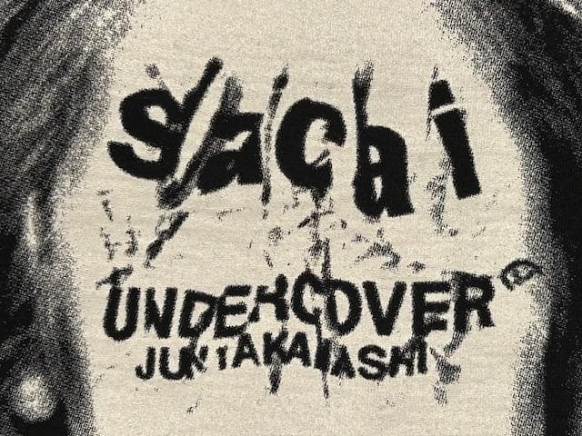 ♪送料無料☆sacai × UNDERCOVER☆名作☆Tシャツ☆黒☆紙