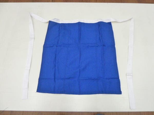 腰巻き エプロン ブルー 丈64cm 21枚セット ミドル 前掛け 青 白色ヒモ 楽天市場】＼楽天ランキング入賞／エプロン ミドル ギャルソン 前掛け