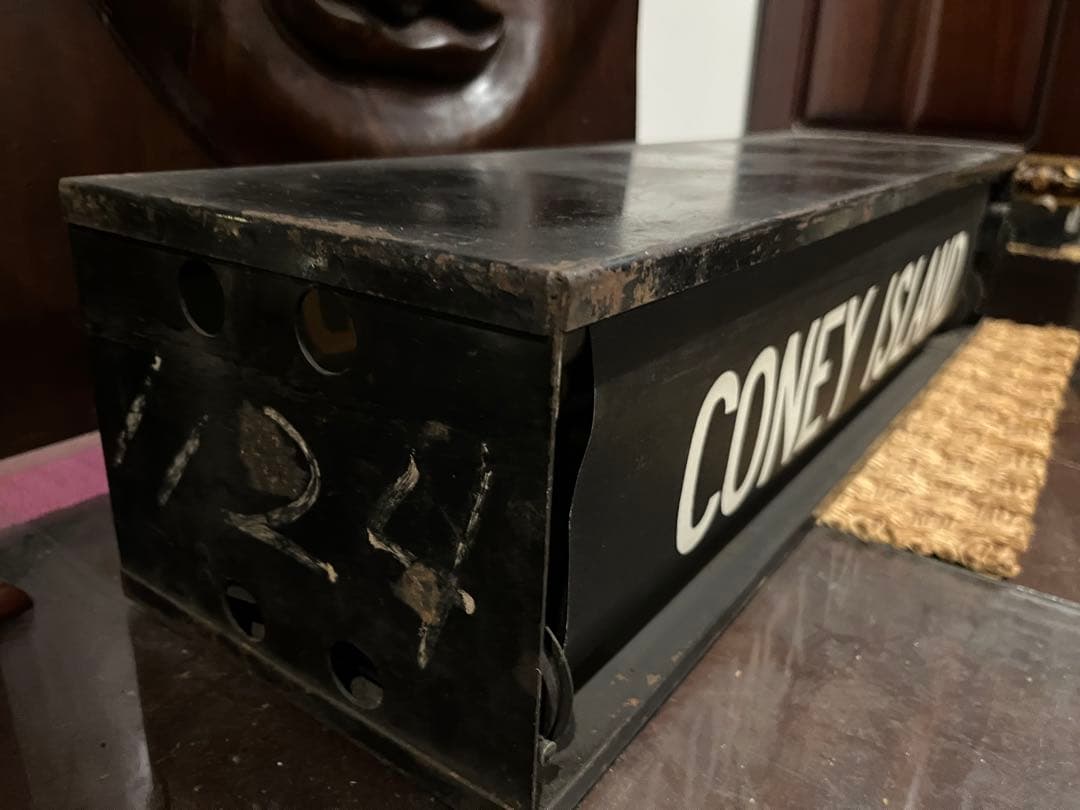 c*m様 アメリカンアンティーク 手動回転式サイン