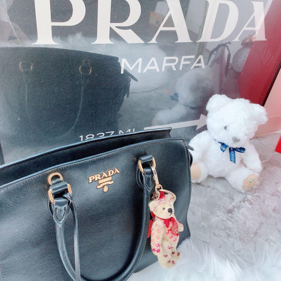 momo様専用 PRADA ベア チャーム 2点セット