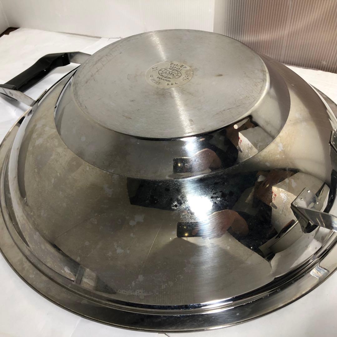 AMC社　両手鍋 36cm 5.6ℓ 温度計付き