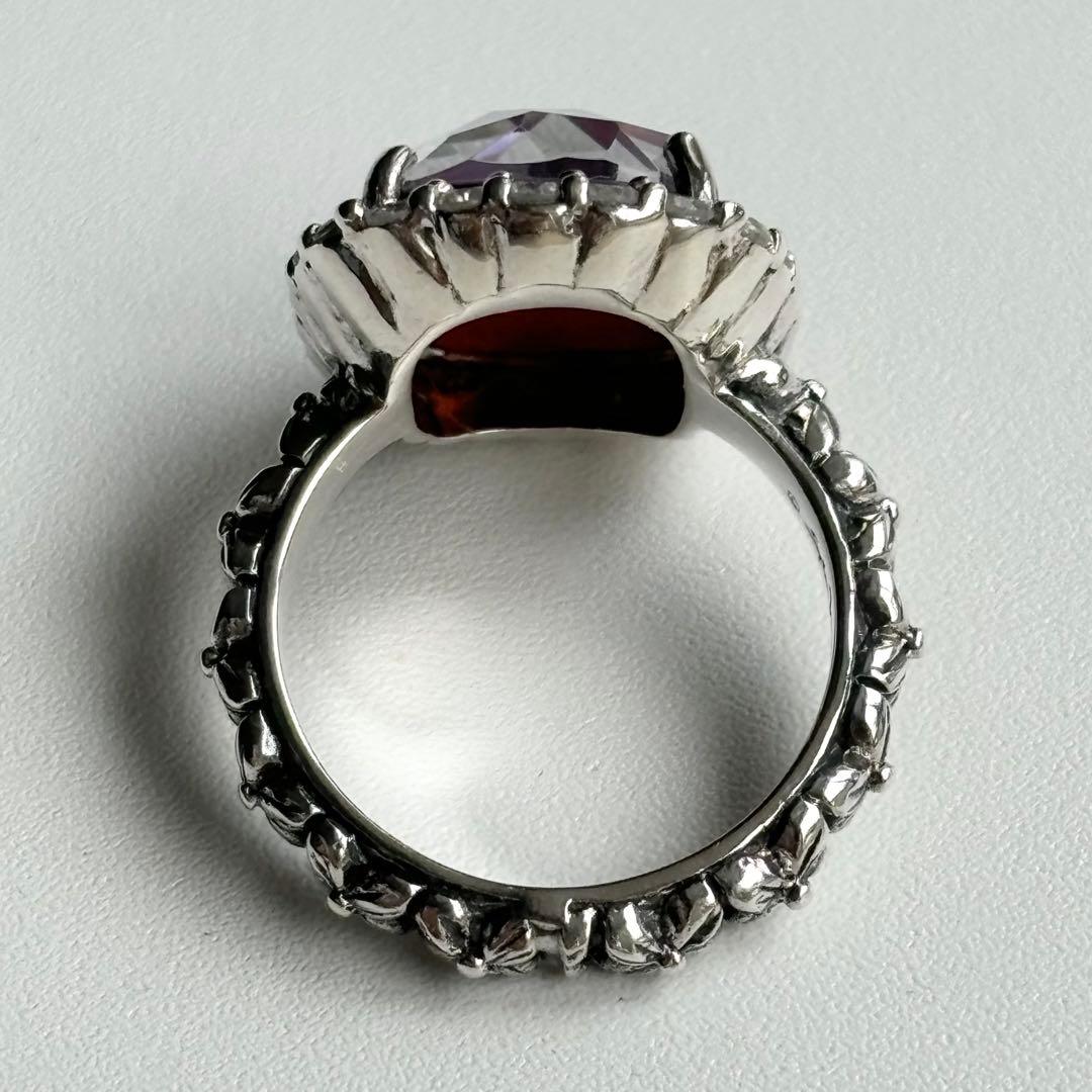 スティーブンデュエック MOP ダイヤモンド クォーツ シルバー リング