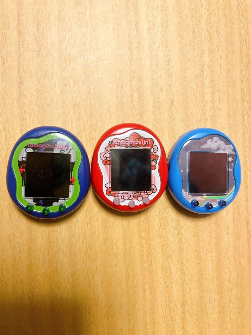 おまけ付き】たまごっち ユニ 3個 セット サンリオ モンスターカーニバル