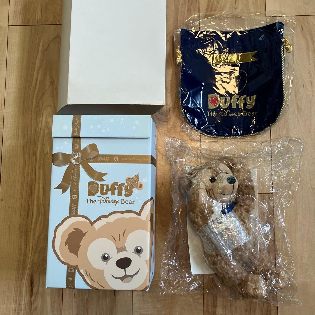 TDS 10周年記念　シュタイフ　ダッフィ シュタイフ社コラボ Duffy ディズニーシー10周年記念 新品