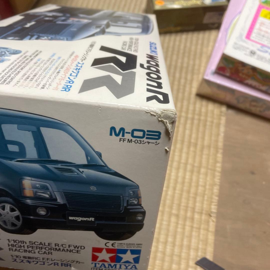 タミヤ 1/10 電動RC F.F.レーシングカー スズキワゴンR RR - メルカリ