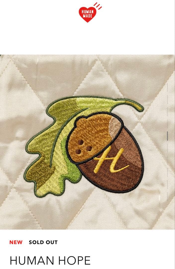 HUMAN HOPE SOUVENIR JACKET Sサイズ - メルカリ