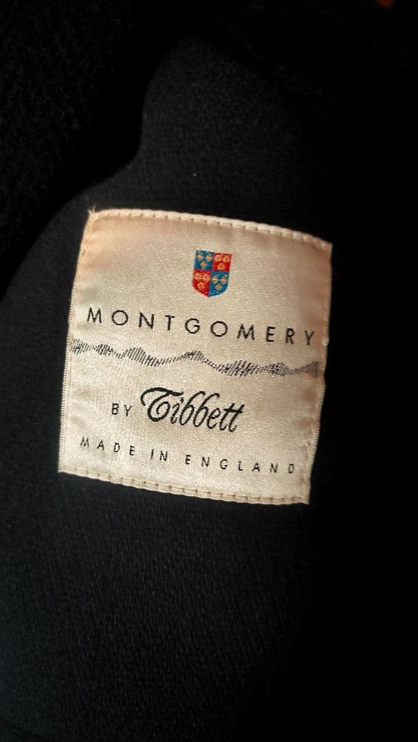 Montgomery】美品 モンゴメリー カーコート ハーフコート イギリス製