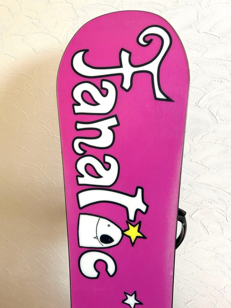 FANATIC】カラフルなスノーボードビンディングセット140cm