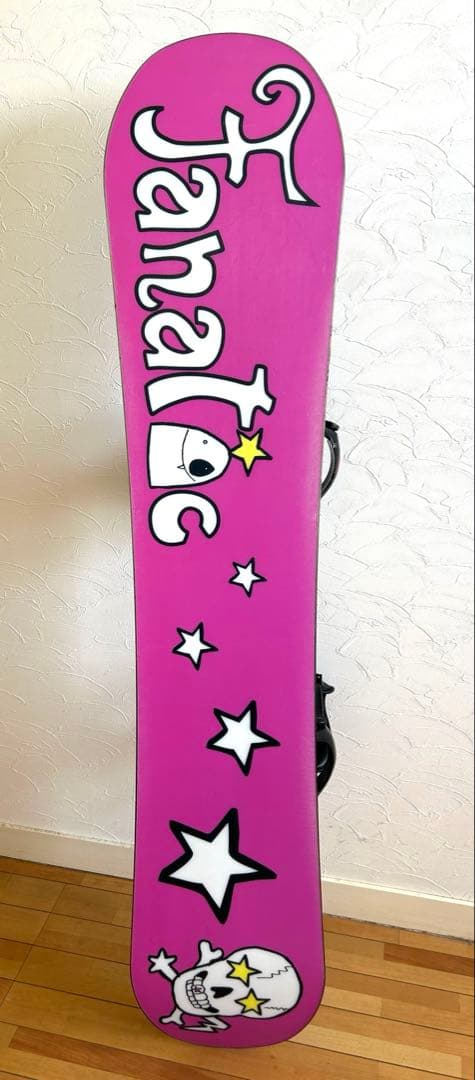 FANATIC】カラフルなスノーボードビンディングセット140cm