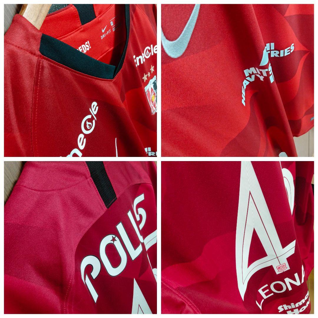 ナイキ 浦和レッズ レオナルド #45 ユニフォーム 2020ホーム M タグ付