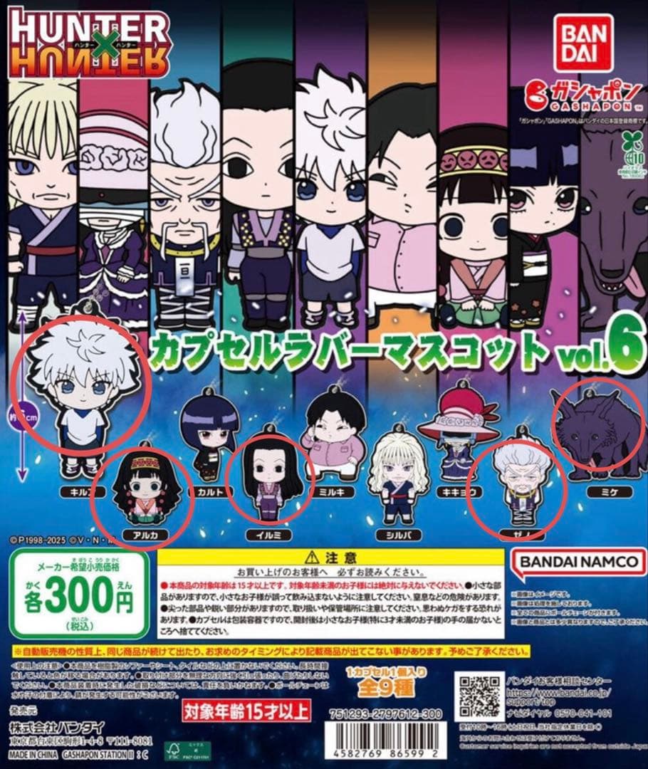 HUNTER×HUNTER ガチャ ゾルディック家 - メルカリ