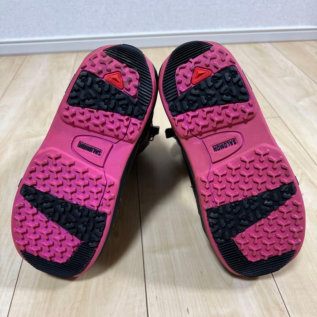 【美品_即日発送】SALOMON スノボブーツ PEARL 23.5cm