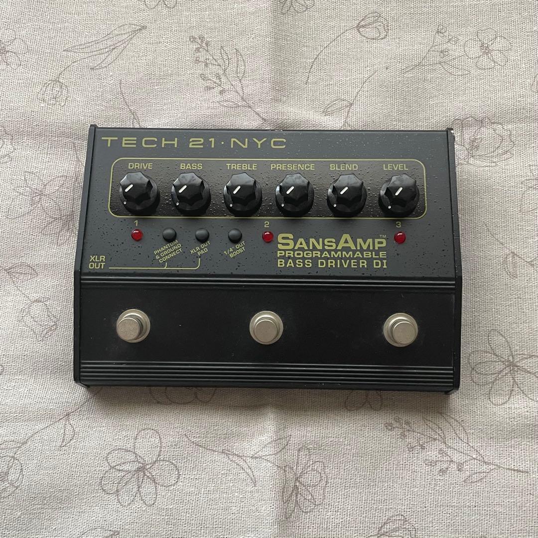 ベース SANS AMP Bass D DI Programmable TECH21 ベース用 Sans Amp DI PROGRAMMABLE BASS DRIVER PBDR ベース