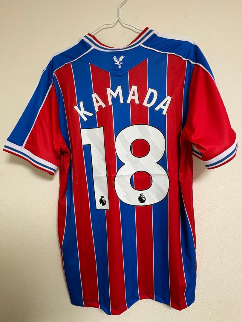 新品未使用】クリスタルパレス 鎌田大地 25/26 PL仕様 ユニフォーム