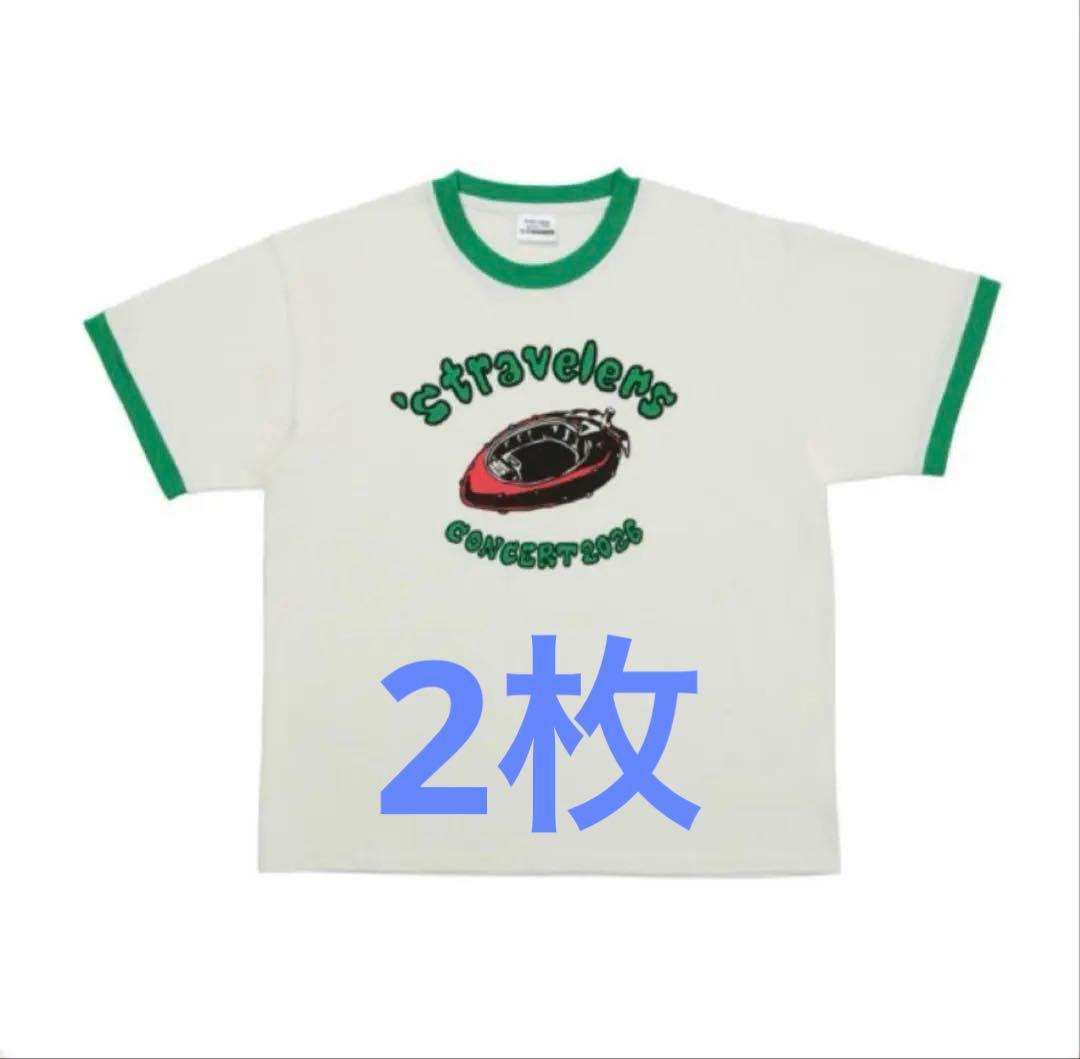 Travis Japan 's travelers ツアー リンガーTシャツ - メルカリ
