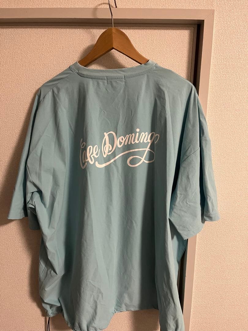 極美品/Domingo】NJ SQUEEZE TEE 水色 L - メルカリ