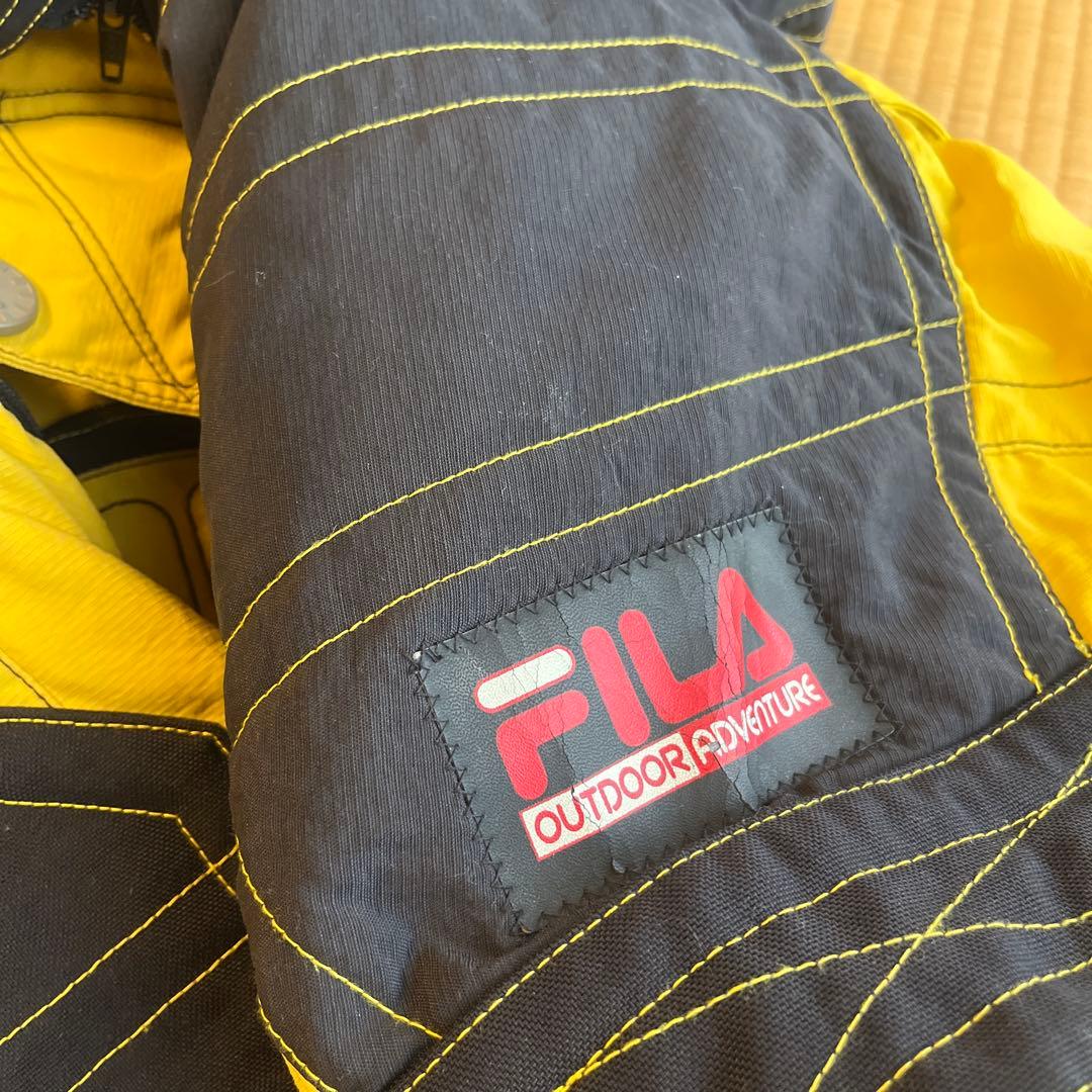 レア品 FILA スキーウェア上下 ヴィンテージ 90s 美品 - スキー特別