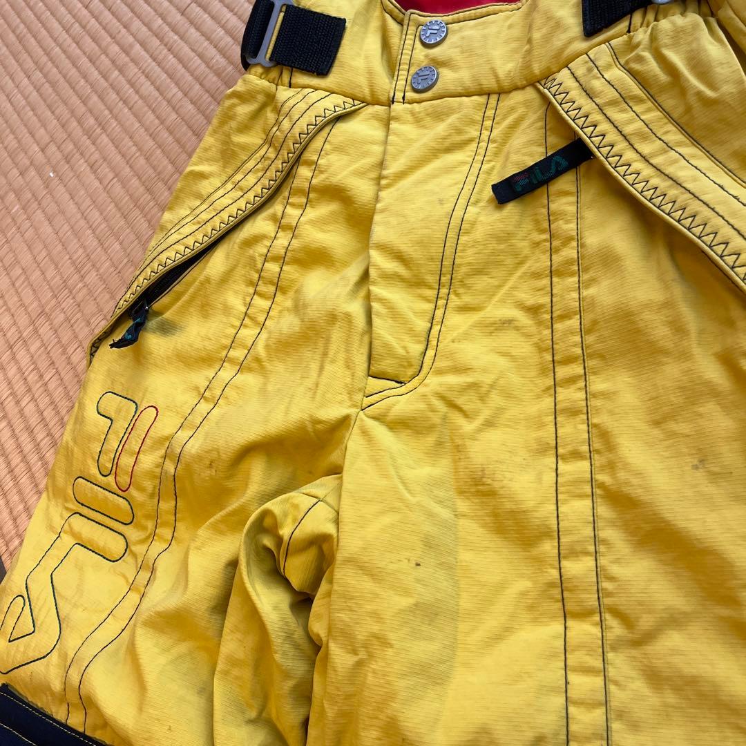 レア品 FILA スキーウェア上下 ヴィンテージ 90s 美品 - スキー特別