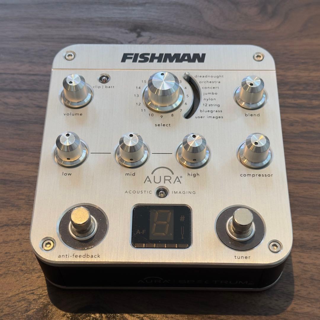 ギター FISHMAN Aura Spectrum DI Amazon.com: Fishman Aura Spectrum DI Imaging Pedal with D.I.