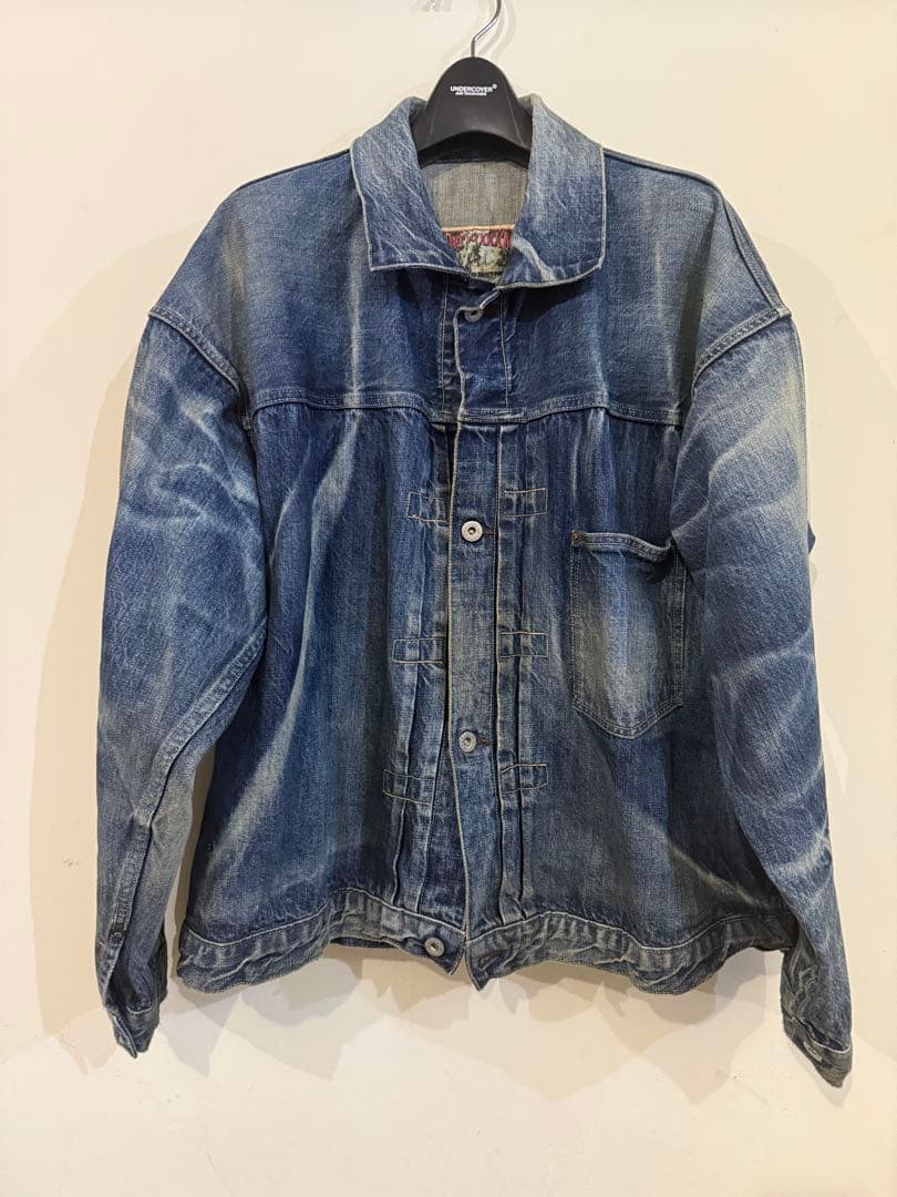 くらきち様　SAINT MXXXXXX BerBerJin デニムジャケット SAINT Mxxxxxx X BerBerJin DENIM JACKET DAMAGE BLUE | SOLD OUT