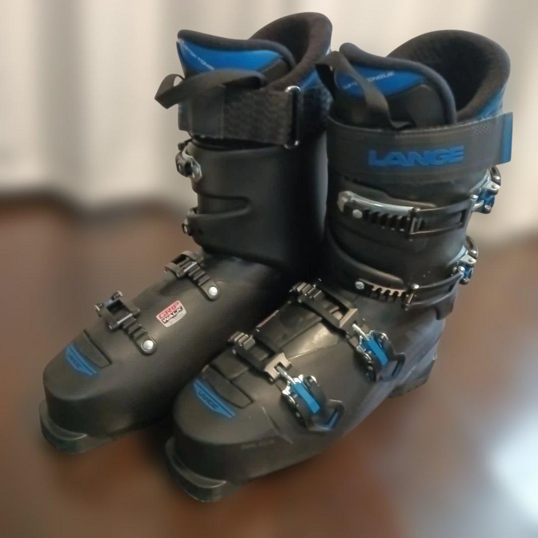 LANGE スキー ブーツ ブラック/ブルー LANGE（ラング） レディース スキーブーツ 17-18 XT 90 W ELECT.BLUE