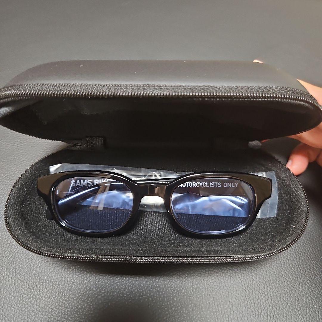 お値下げ SAMS BIKER SHADES 野村周平着用 ブルーサングラス｜お値下げ