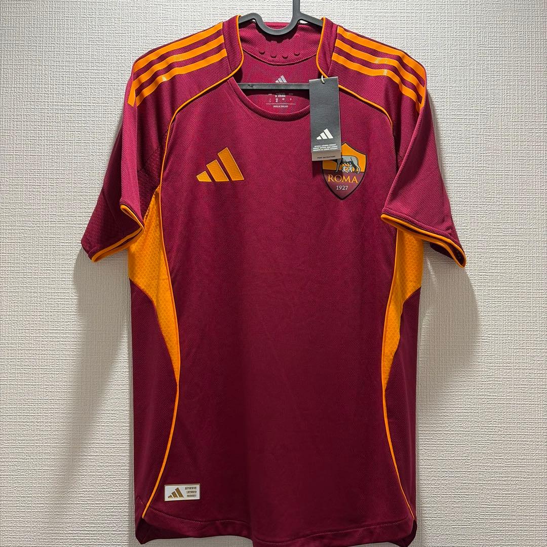 【正規品・未着用】ASローマ　25/26 オーセンティック　L　ユニフォーム 正規品・未着用】ASローマ 25/26 オーセンティック L ユニフォーム