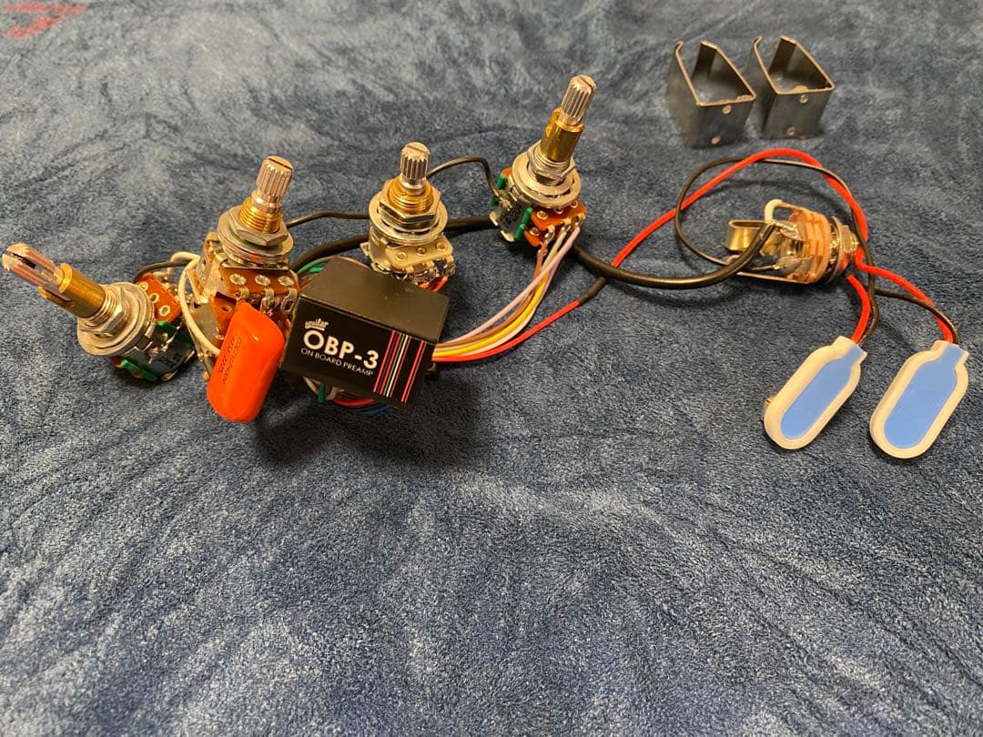 Aguilar OBP-3 18V （配線済み） Aguilar OBP-3 Bass Preamp Custom Kits