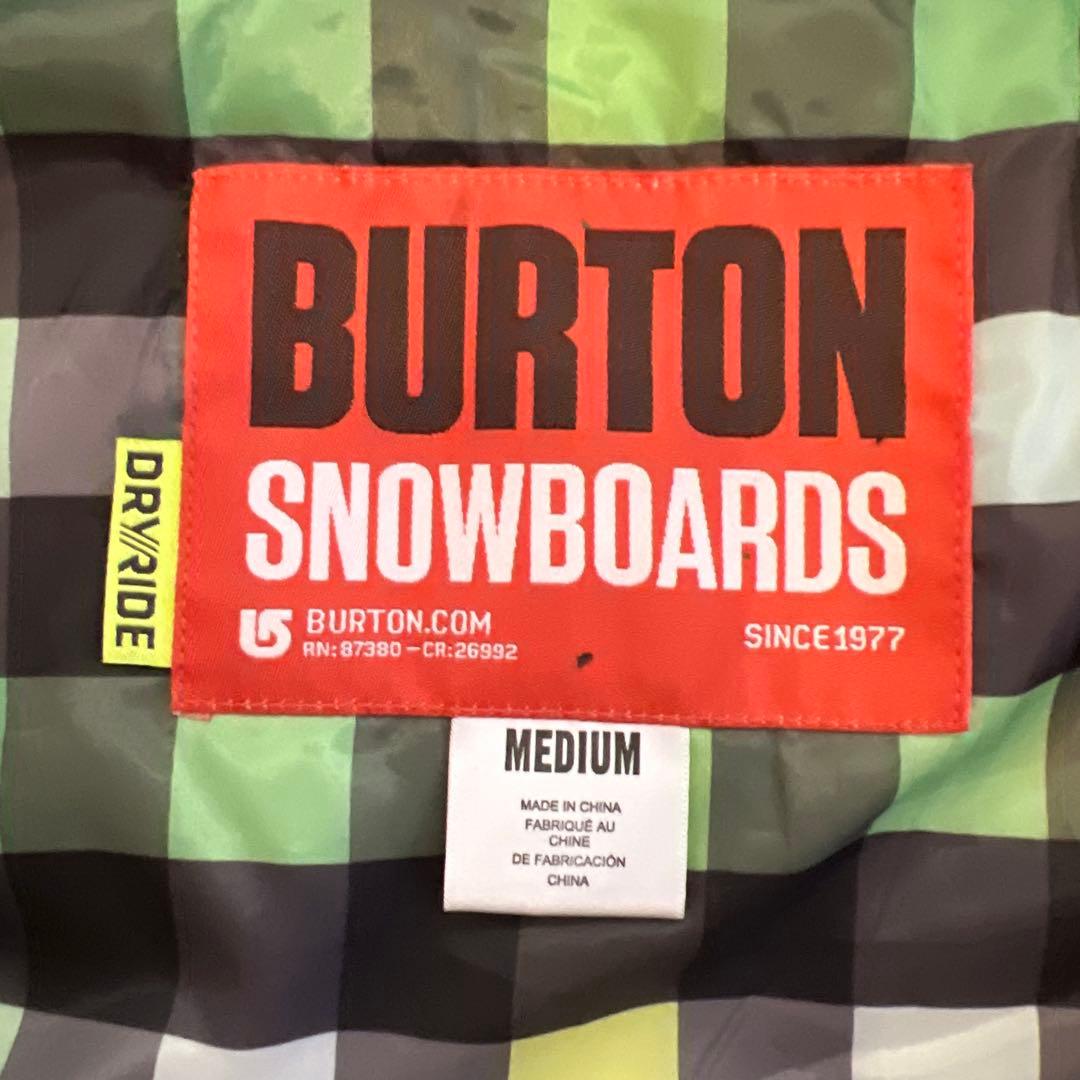 BURTON DRYRIDE 迷彩柄スノーボード セットアップM