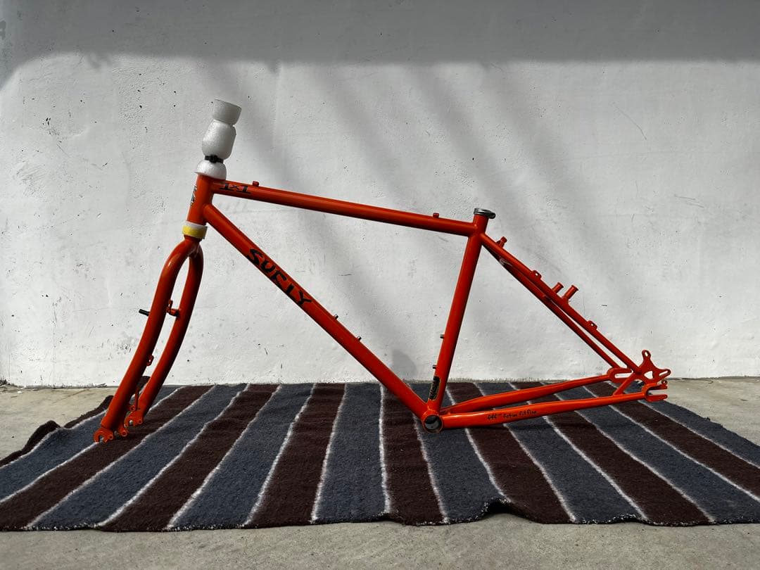surly 1×1 Pumpkin-Orange フレーム、フォークセット