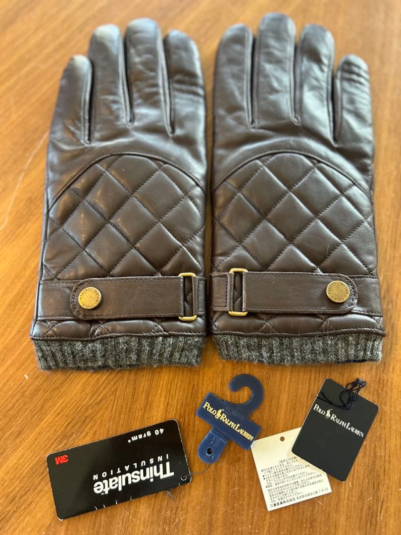 Polo Ralph Lauren ブラウンレザー手袋 楽天市場】ポロ ラルフローレン レザー 手袋 POLO RalphLauren ナッパ