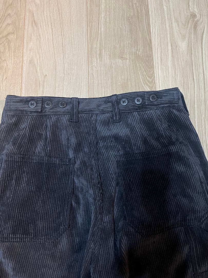 THE SHISHIKUI Painter C コーデュロイブラック 34