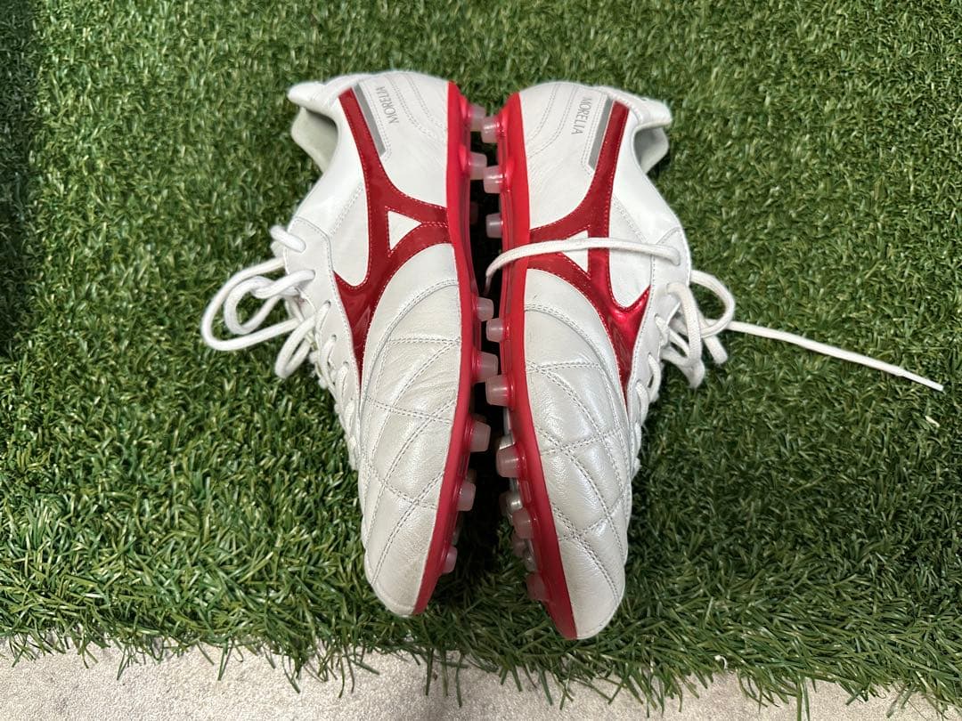 Mizuno MORELIA JAPAN A0 27.0cm ホワイト/レッド