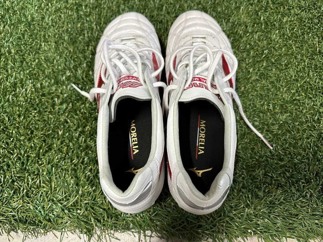 Mizuno MORELIA JAPAN A0 27.0cm ホワイト/レッド