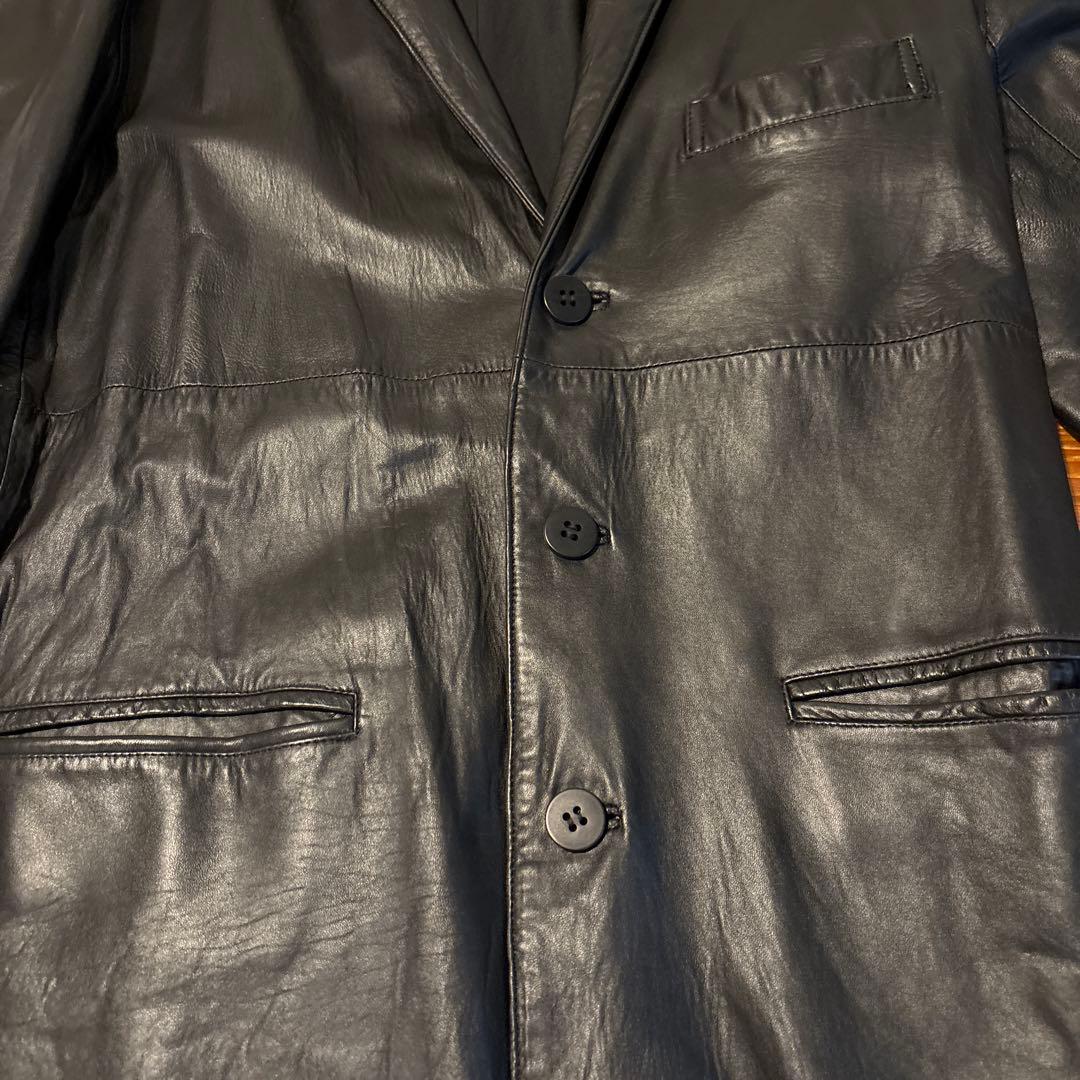 80s Y's for men WORKSHOP レディースレザーコート - メルカリ