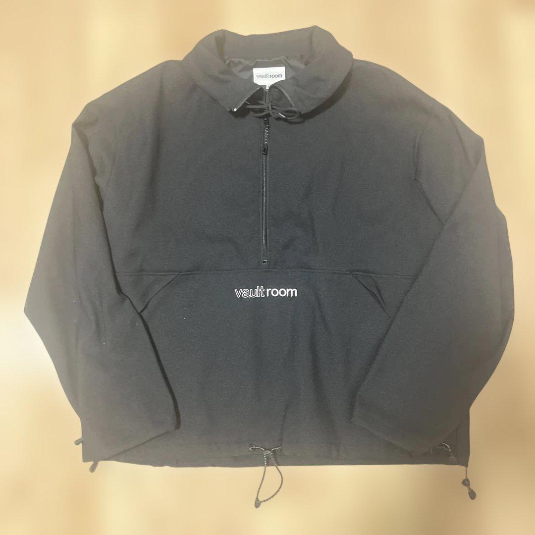 vaultroom GAMING アノラック　ジャケット　ブラック vaultroom × UMBRO – VAULTROOM