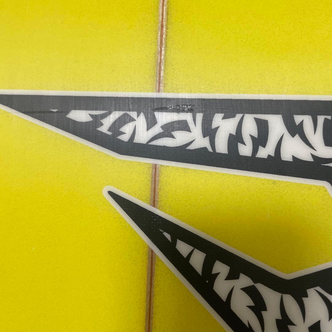 【引取希望】ジャスティスサーフボード　グレムリンキズモ5‘9 1/2 28.5L